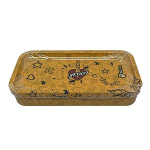 Bandeja de Metal C/ Case Tokahauú TOK-S10 Model:Love Forever