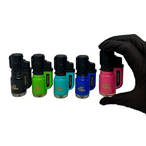 Isqueiro Maçarico Firestar PLUG Intense Colors FS-604/1CS