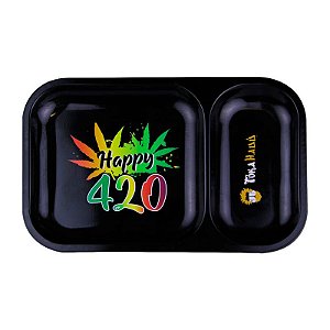 Bandeja De Metal Média Com Divisória