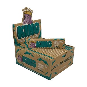 Caixa Seda King Paper Brown King Size C/50