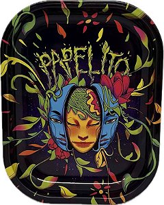 Bandeja De Metal Papelito Pequena Model:Mãe Natureza