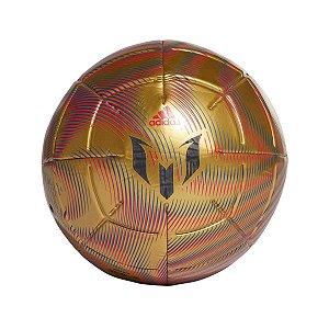 Bola de Futebol Campo Adidas Messi - Dourado+Vermelho