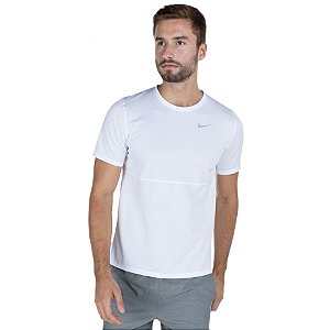 Camiseta Nike Dri-Fit Run Masculina - Branco