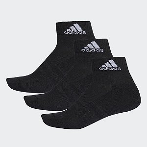 MEIA ADIDAS ANKLE MID CUSHION 3S - 3 PARES