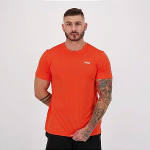 Camiseta Fila Masculino Basic Sports Laranja