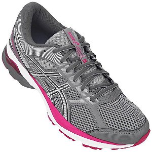 Tênis Asics Feminino Gel-Nagoya 3 - Cinza+Rosa