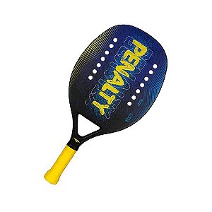 Raquete Beach Tennis Fiber Glass XXI - Penalty - Preto+Amarelo