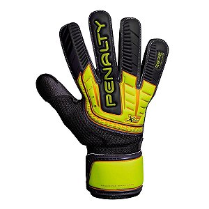 LUVA GOLEIRO PENALTY SE7E TRAINING X-PRETO AMARELO - Adulto