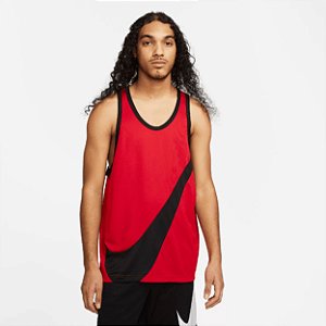 Regata Nike Dri Fit Masculino - Vermelho+Preto