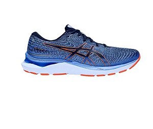 Tênis Asics Gel-Cumulus 24 SE Masculino - Azul+Laranja