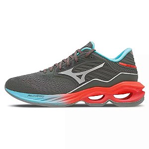 Tênis Mizuno Wave Creation 23 Feminino - Cinza