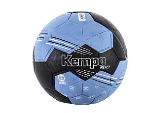 Bola Handebol Kempa React 1 Official - Azul Preto