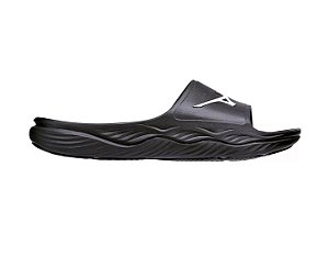 Chinelo Mizuno Slide Enerzy Masculino  Preto Branco