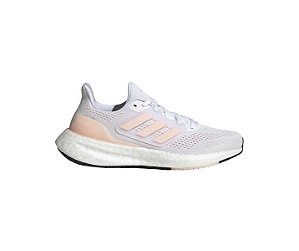 Tênis Adidas Pureboost 23 Branco Rosa