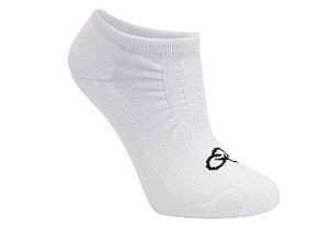 Meia Olympikus Invisivel Branco 3 pares Branco