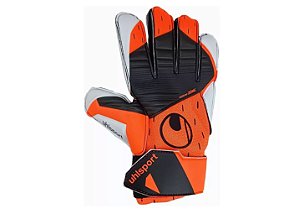 Luva Uhlsport Starter Resist Goleiro Laranja Preto