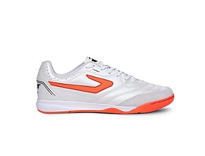 Chuteira Topper Futsal  Maestro TD IV  Branco Coral