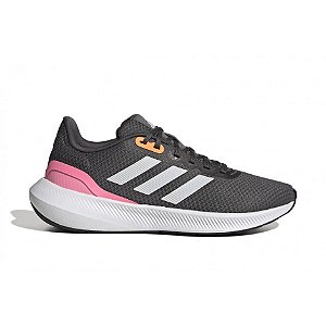 Tênis Adidas Runfalcon 3.0 W Feminino Cinza Rosa