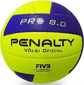 Bola Vôlei Penalty 8.0 Pro IX - Verde e Roxo 5415822400