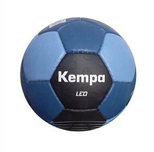 Bola Kempa Handebol Leo Tam 3 Azul Preto