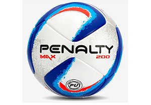 Bola Penalty Futsal Max 200 Ultra Fusion  XXIV Branco Azul