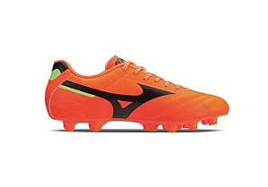 Chuteira Mizuno Campo Morelia Club MD Laranja