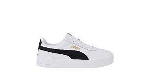 Tênis Puma Carina L BDP Feminino Branco Preto