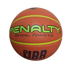 Bola Penalty Basquete Crossover Pro 6.8 Laranja Verde