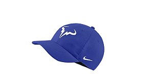 Boné Nike Aerobill H86 Rafael Nadal Azul