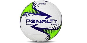 Bola Penalty Campo Lider XXIV Branco Verde Roxo