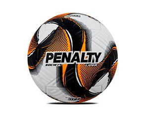 Bola Penalty Society Lider XXV Branco Laranja Preto