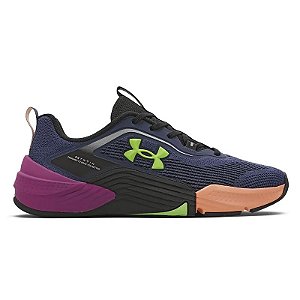 Tenis Under Armour Tribase Reps 2 SE Feminino Azul Roxo Verde
