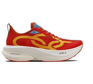 Tenis Olympikus Corre Grafeno 3 Unissex Vermelho Laranja
