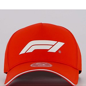 Boné Puma F1 BB Vermelho e Branco