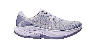 Tenis Hoka Rincon 4 Feminino Branco cinza roxo