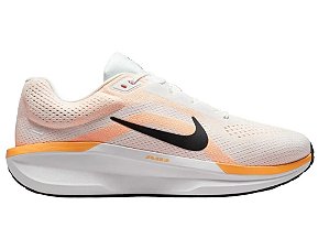 Tenis Nike Air Winflo 11 Unissex Branco Laranja