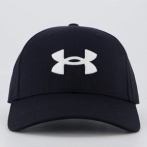 Bone Under Armour Blitzing Masculino Preto e Branco