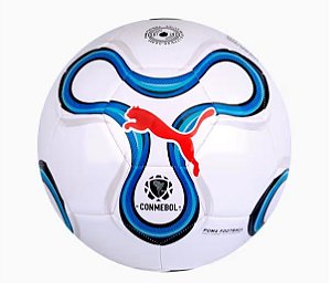 Bola Puma Campo Training Cumbre Conmebol Libertadores MS Branco Azul Vermelho