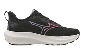 Tenis Mizuno Base Ride Feminino Preto Laranja