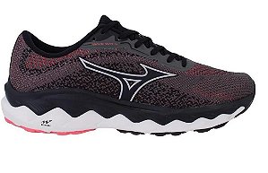 Tenis Mizuno Wave Way 4 Feminino Cinza Rosa
