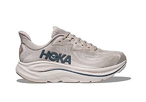Tenis Hoka Clifton 10 Masculino Branco Cinza
