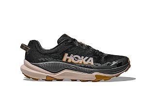 Tenis Hoka Torrent 4 Masculino Preto Dourado