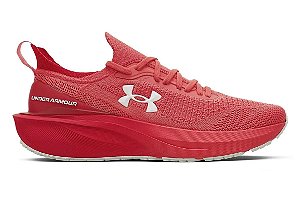 Tenis Under Armour Charged Quicker 2 Unissex Rosa Vermelho
