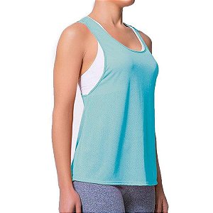 Regata Selene Fitness Feminina - Azul