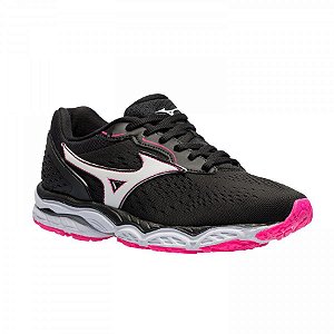 Tênis Mizuno Mirai 3 - Feminino Preto e Rosa