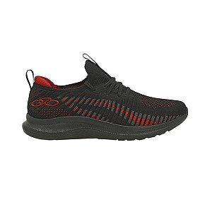 Tênis Olympikus Ultraleve 205G Masculino - Preto+Vermelho