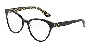 DOLCE & GABBANA DG3320-53-3215 PRETO