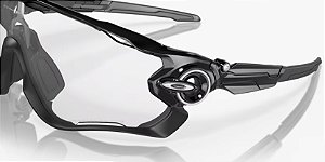 Oakley Jawbreaker OO9290-31-929014 Pretopolido Lente Transparente a iridium preto fotocromático