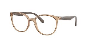 RAY-BAN  RX7206L-52-8185 MARROM