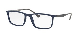 RAY-BAN  RX7195L-55-5419 AZUL